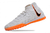 Chuteira Nike React Phantom Luna Cinza/Laranja Elite Society