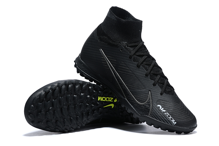 Chuteira Society Nike Air Zoom Mercurial Superfly 9 Elite Preto AllBl