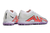 Chuteira Society Nike Air Zoom Mercurial Vapor 15 Elite Branco e Vermelho