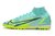 Chuteira Society Nike Mercurial Superfly 14 Elite Azul e Verde