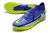 Chuteira Society Nike Phantom GT Pro Azul, Cinza e Verde