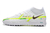 Chuteira Society Nike Phantom GT Pro Branco e Amarelo