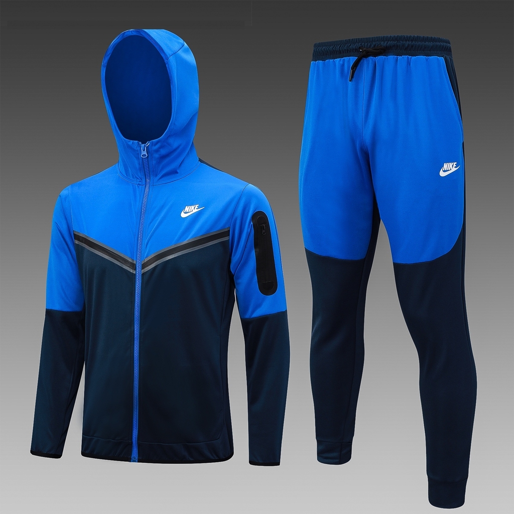 Conjunto de Moletom Nike Sportswear Tech Fleece Azul
