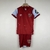 Kit Infantil West Ham I 2023/24 - Bordô