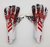 Luva Goleiro Adidas Predator Mutator Branco e Vermelho