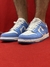 Tênis Nike Dunk Low Azul Bebê e Branco