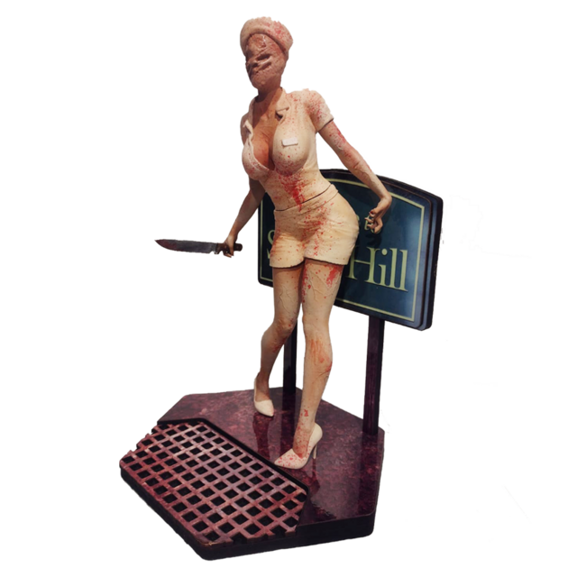 Essa figure da enfermeira de Silent Hill 2 está pronta para