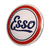 Quadro Decorativo Relevo Esso Logo Retrô Automobilismo Garagem Presente Decoração