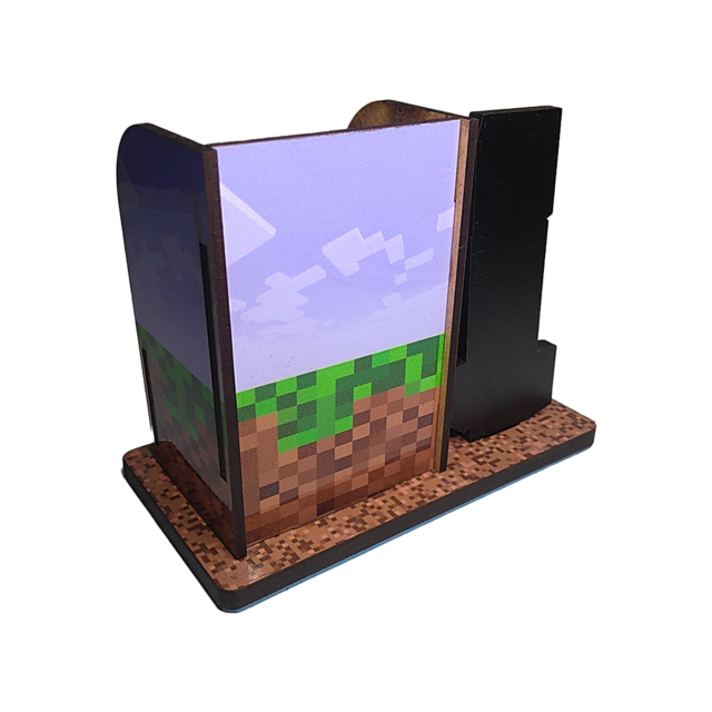 Quadro Decorativo Minecraft Creeper Video Game