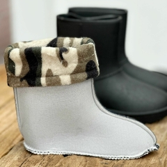 BOTA DE LLUVIA Y NIEVE NEGRA - ALFONSA BABIES & KIDS