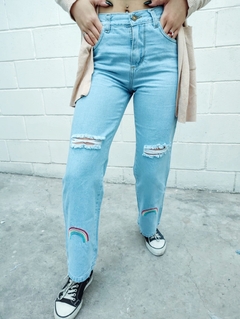 JEAN WIDE RAINBOW - comprar online