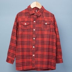 CAMISA RANCH LEÑADORA ROJA - comprar online