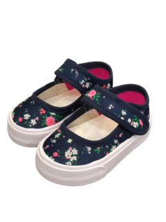 GUILLERMINA FLOREADA AZUL - comprar online