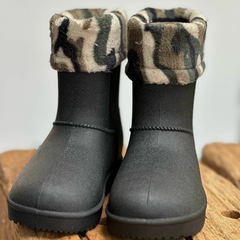 BOTA DE LLUVIA Y NIEVE NEGRA - comprar online