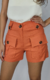 short-linho-cargo-laranja-look-belle