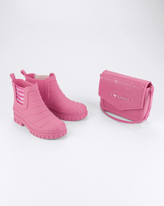 Bota Grendene Kids Barbie Love Bag Promo