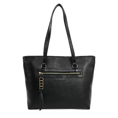 Shopping Bag Classe Couro Peggy 3269 Preto