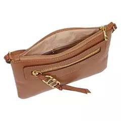 Crossbody Peggy Classe Couro 3270 Nocciola - comprar online