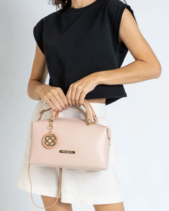 Bolsa Lucy Cream/Avelã PJ11165 - loja online