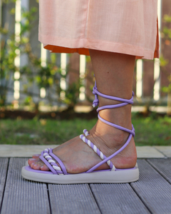 Sandália Melanie Flatform New Lavanda 8285.14520 - comprar online