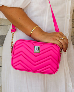 Bolsa Matelassê Pink Neon 10003.2