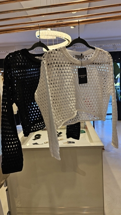 Sweater Lira hilo calado - comprar online