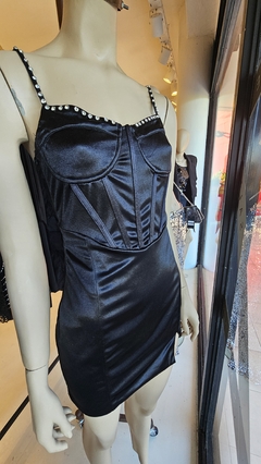 Vestido Beba corsette importado strass en busto en internet