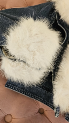 Campera Vanida Jean con piel desmontable - tienda online