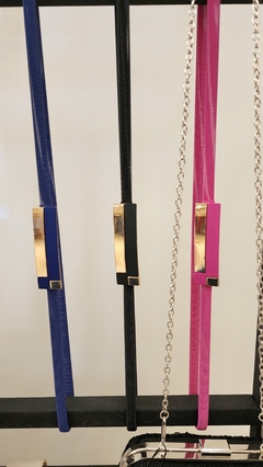 Cinturón hebilla cuadrada combi metal elastizado en internet