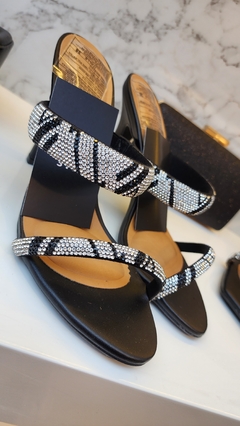 Sandalias Mutsutt strass importadas