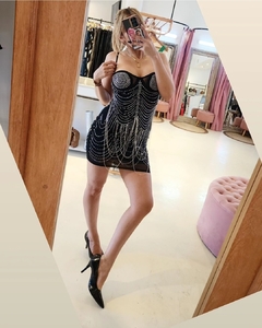 Vestido Roma con strass importado en internet