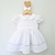 Vestido Infantil Branco Batizado Golinha Boneca