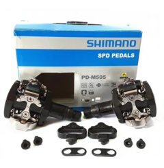 Pedales Shimano Automatico M505 Sistema Spd Con Trabas en internet