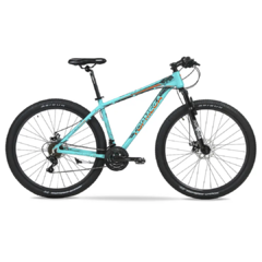 BICICLETA TOPMEGA SUNSHINE RODADO 29 FRENOS A DISCO 21 VELOCIDADES SHIMANO - Bertolina Bikes