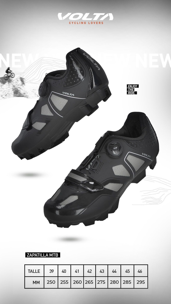 Zapatilla Volta MTB con Boa y Velcro Bertolina Bikes