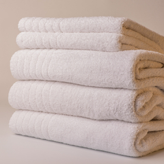 Juego de toalla y toallón 570 grs/m² - Línea Hotelera