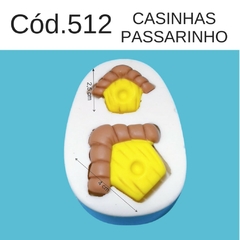 Molde de silicone CASA PASSARINHO