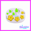 MOLDE DE SILICONE - FLORES E FOLHAS