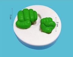 molde-de-silicone-mão-do-hulk