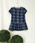 Vestido Milena |Azul Tartan| - comprar online