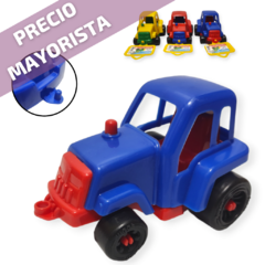 Auto tractor plastico juguete infantil