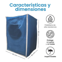 Funda Impermeable Cierre Lavarropas Carga Superior Y Frontal - pachos