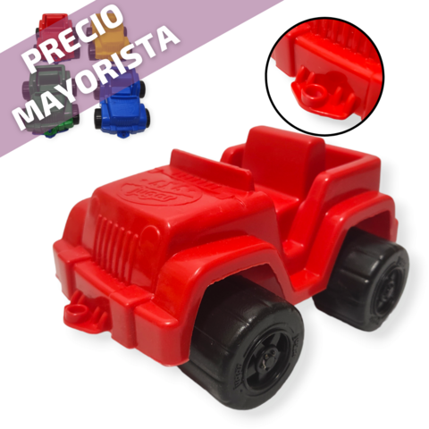 Auto jeep grande plastico juguete infantil