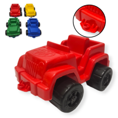 X Auto jeep grande plastico juguete infantil