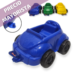 Auto autito escarabajo plastico juguete infantil
