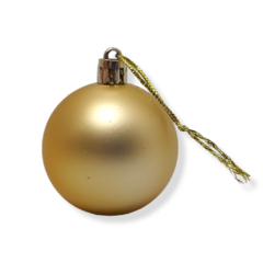 Bolas globos en tubo dorado adorno Navideños en internet