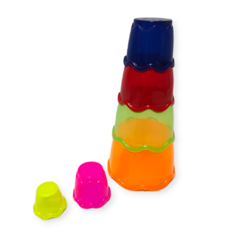 X Torre Apilable Didactico Infantil Plastico Juguete - tienda online