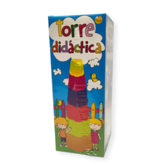 Imagen de X Torre Apilable Didactico Infantil Plastico Juguete