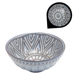 Bowl Ensaladera Redonda De ceramica estampada - tienda online