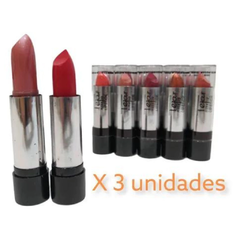 Maquillaje Lápiz Labial Pintura Labios Colores X 3 unidades - comprar online